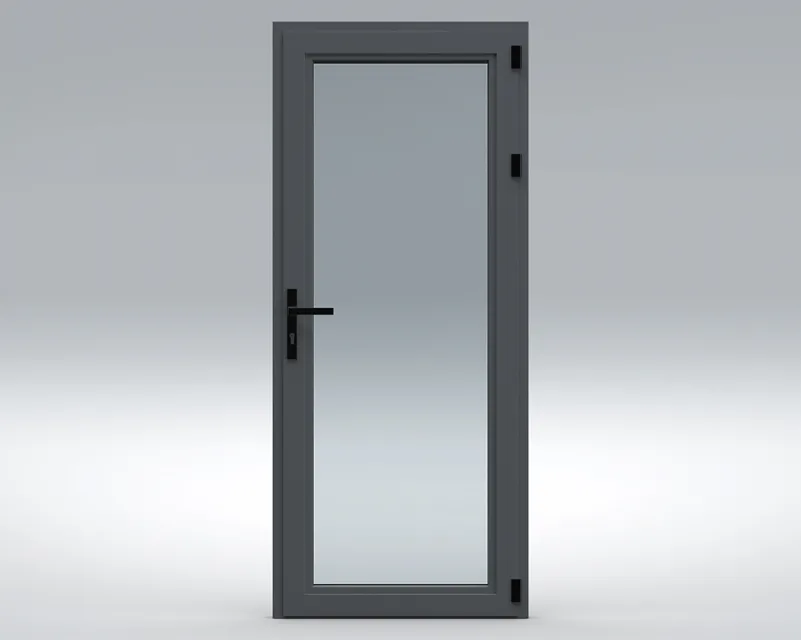 75 series Aluminum alloy swing door
