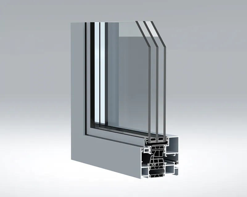 Ultra-Slim Edge Series Casement Aluminum Windows
