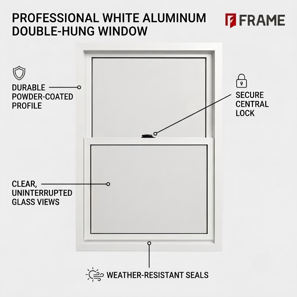 FRAME hung window project